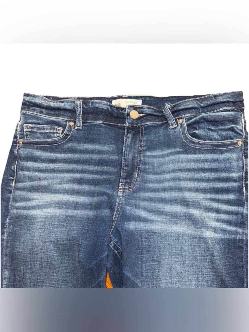 BKE Victoria Universal Fit Boot Mid Rise Jeans Size 32x31.5 (Fit 35x31.5) - Picture 3 of 8